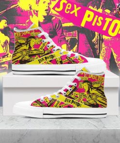 Limited Edition Sex Pistols Converse Canvas Shoes