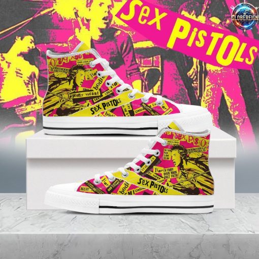 Limited Edition Sex Pistols Converse Canvas Shoes