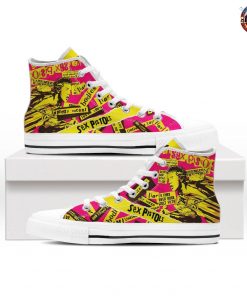 Limited Edition Sex Pistols Converse Canvas Shoes