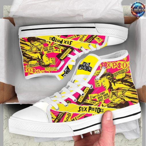 Limited Edition Sex Pistols Converse Canvas Shoes