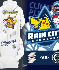 Los Angeles Clippers x Pokémon Rain City Showcase 2024 Hoodie