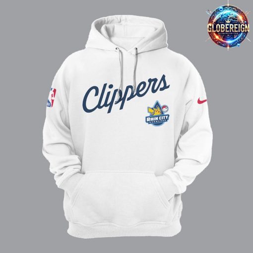 Los Angeles Clippers x Pokémon Rain City Showcase 2024 Hoodie