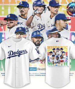 Los Angeles Dodgers Hispanic Heritage Month 2024 Baseball Jersey