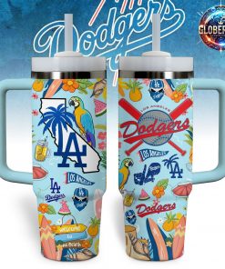 Los Angeles Dodgers Summer Beach Stanley Tumbler Cup