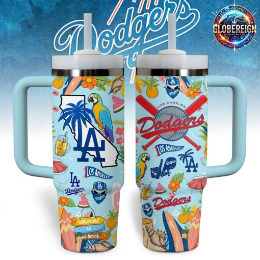 Los Angeles Dodgers Summer Beach Stanley Tumbler Cup