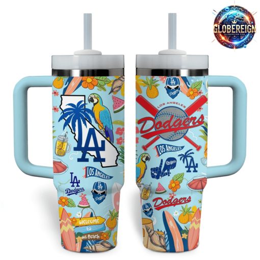 Los Angeles Dodgers Summer Beach Stanley Tumbler Cup