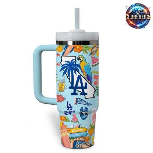 Los Angeles Dodgers Summer Beach Stanley Tumbler Cup