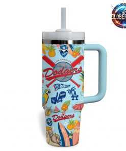 Los Angeles Dodgers Summer Beach Stanley Tumbler Cup