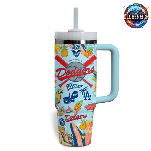 Los Angeles Dodgers Summer Beach Stanley Tumbler Cup