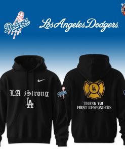 Los Angeles Dodgers Thank You First Responders Set Hoodie