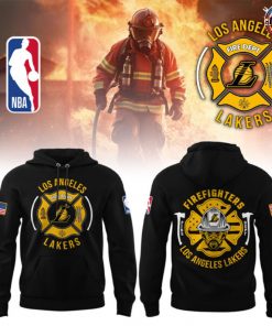 Los Angeles Lakers Firefighter Appreciation Night Hoodie