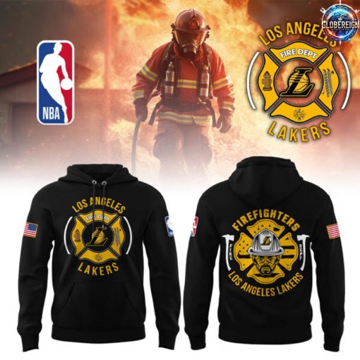 Los Angeles Lakers Firefighter Appreciation Night Hoodie