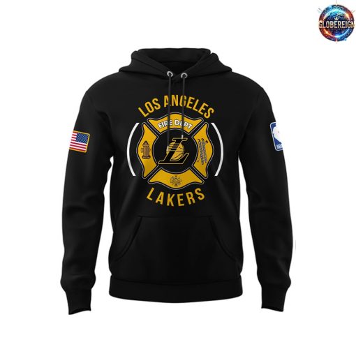 Los Angeles Lakers Firefighter Appreciation Night Hoodie