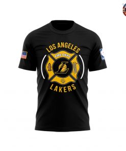 Los Angeles Lakers Firefighter Appreciation Night T-Shirt