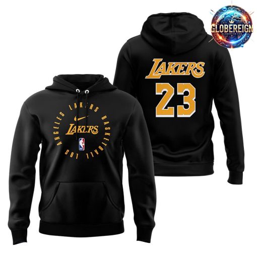 Los Angeles Lakers LeBron James Black Hoodie