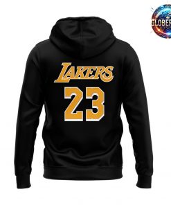 Los Angeles Lakers LeBron James Black Hoodie