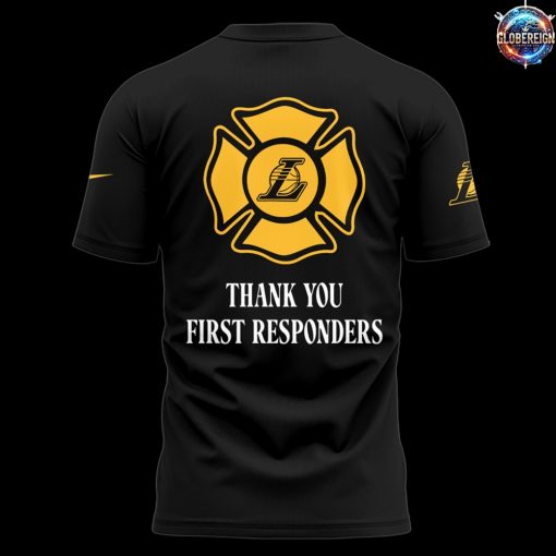 Los Angeles Lakers Thank You First Responders T-Shirt