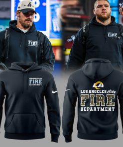 Los Angeles Rams Coach Sean McVay LAFD Camo Fire Hoodie