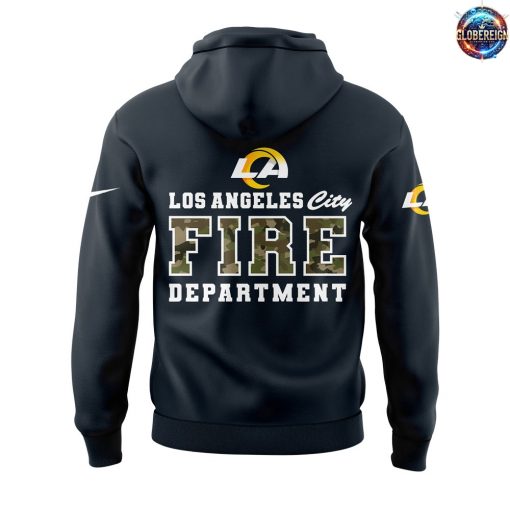 Los Angeles Rams Coach Sean McVay LAFD Camo Fire Hoodie