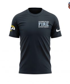 Los Angeles Rams Coach Sean McVay LAFD Camo Fire T-Shirt