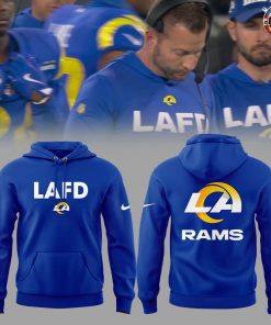 Los Angeles Rams Coach Sean McVay LAFD Limited Edition Hoodie