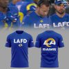 Limited Edition Los Angeles Rams Fire Department T-Shirt