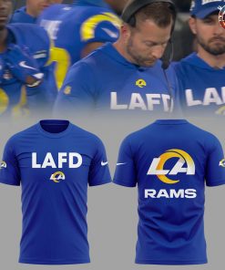 Los Angeles Rams Coach Sean McVay LAFD Limited Edition T-Shirt