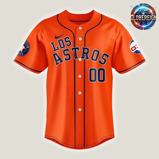 Los Houston Astros Custom Baseball Jersey