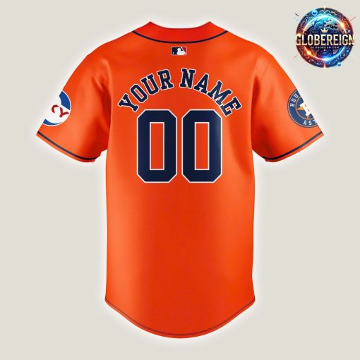 Los Houston Astros Custom Baseball Jersey