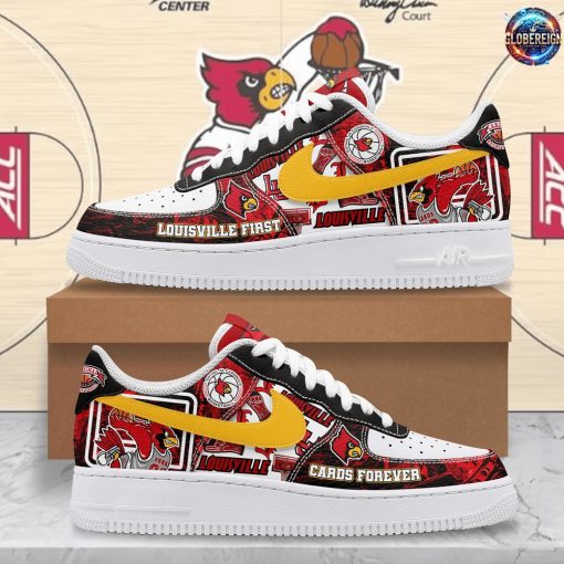 Louisville Cardinals Basketball Nike Air Force 1