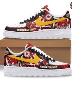 Louisville Cardinals Basketball Nike Air Force 1