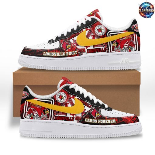 Louisville Cardinals Basketball Nike Air Force 1