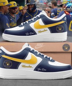 MLB Milwaukee Brewers Collab Nike Limited Edition Air Force 1