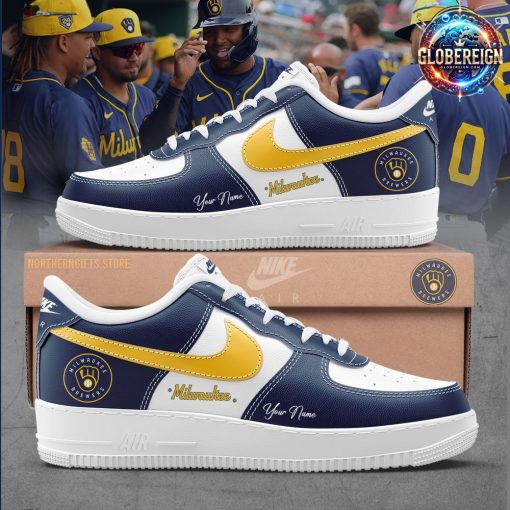 MLB Milwaukee Brewers Collab Nike Limited Edition Air Force 1