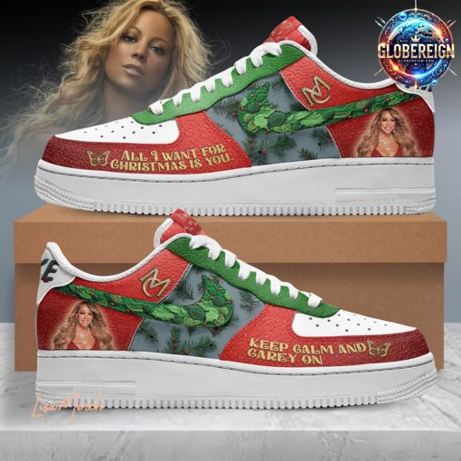 Mariah Carey “All I Want For Christmas Is You” Nike Air Force 1