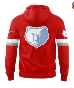 Memphis Grizzlies 50 Memphis Sounds Nike Red Hoodie