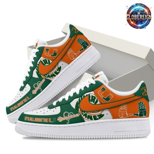 Miami Hurricanes Limited Edition Nike Air Force 1