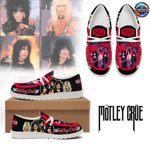 Mötley Crüe Limited Edition Hey Dude Shoes