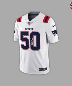 New England Patriots Coach Mike Vrabel White Football Jersey