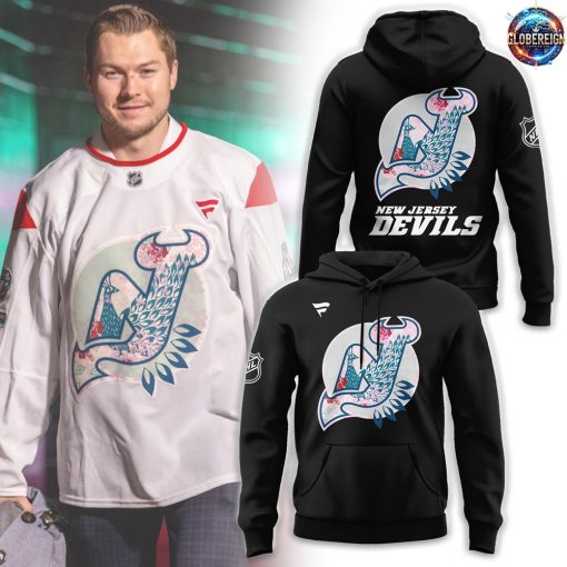 New Jersey Devils Asian and Pacific Islander Black Hoodie