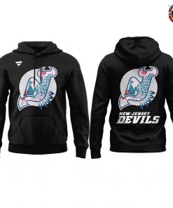 New Jersey Devils Asian and Pacific Islander Black Hoodie