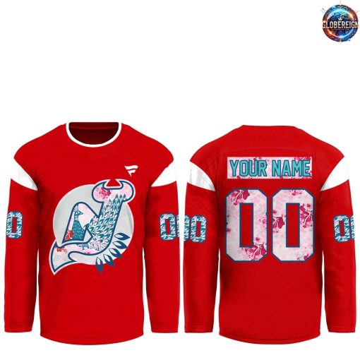 New Jersey Devils Asian and Pacific Islander Edition Hockey Jersey