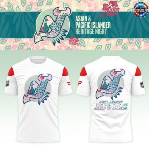 New Jersey Devils x Asian and Pacific Islander Heritage Night T-Shirt