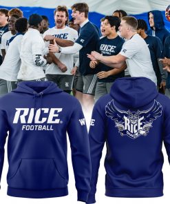 New Rice Owls football Special Edition Blue Hoodie