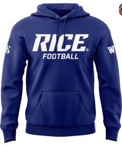 New Rice Owls football Special Edition Blue Hoodie