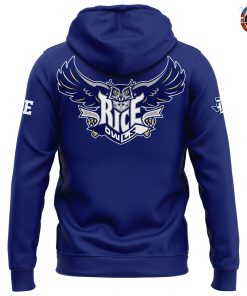 New Rice Owls football Special Edition Blue Hoodie