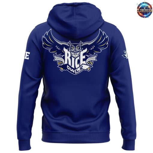 New Rice Owls Football Special Edition Blue Hoodie