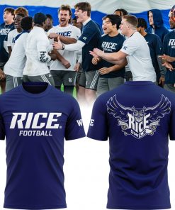 New Rice Owls Football Special Edition Blue T-Shirt