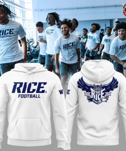 New Rice Owls Football Special Edition White Hoodie