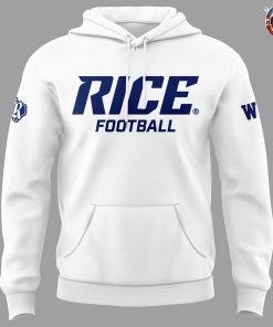 New Rice Owls Football Special Edition White Hoodie